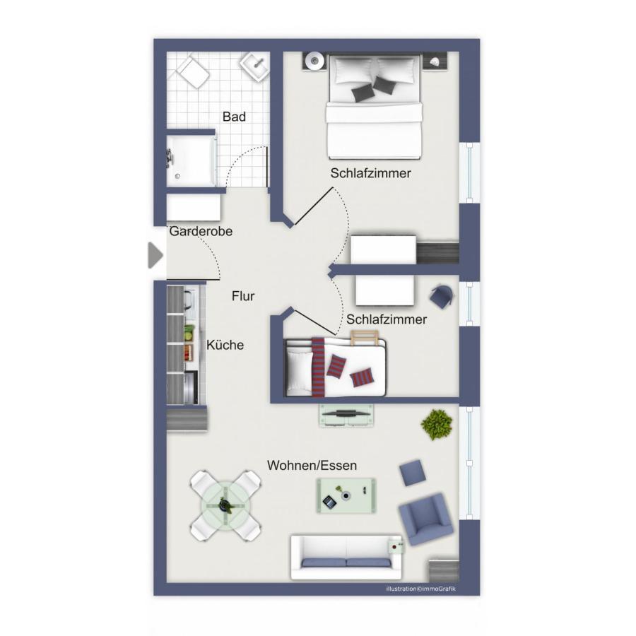 Ostseewelle Wohnung 22 Кюлунгсборн Екстер'єр фото